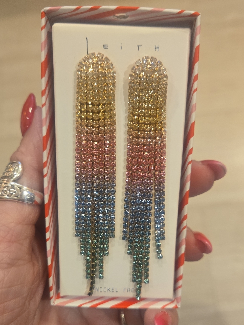 New Leith Multi-Color Dangle Earrings